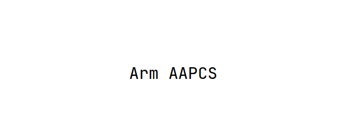 ARM AAPCS64